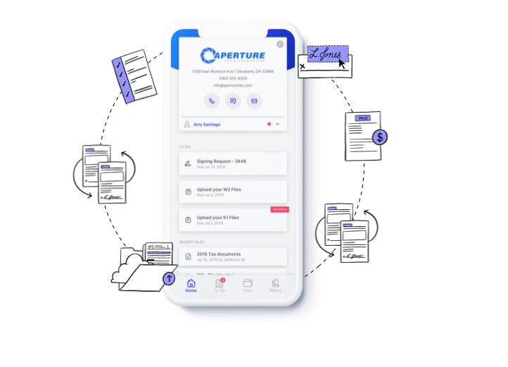 Canopy Mobile App and Client Portal App